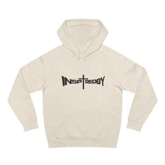 InspiredByHOPE (Cream/Brown) - Unisex Hoodie