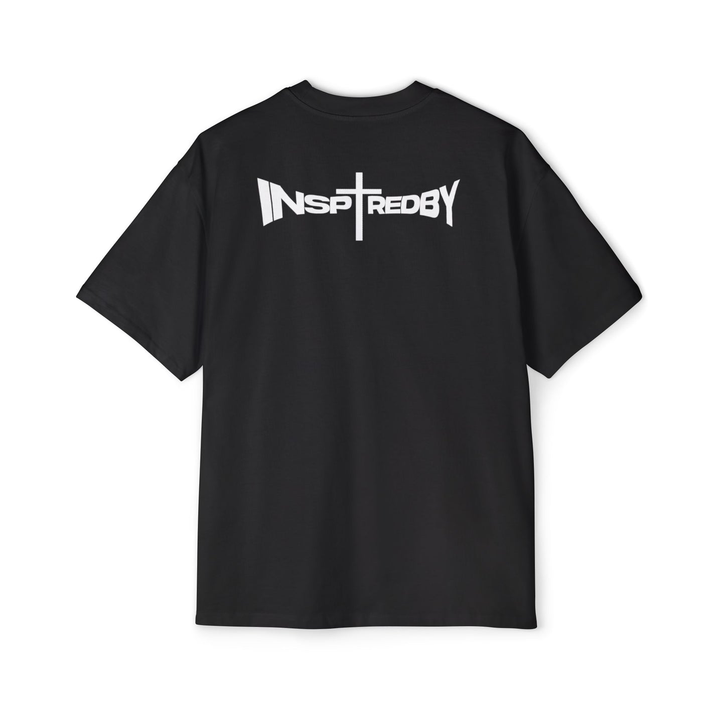 InspiredBySTRENGTH (Black/White) - Oversized T-Shirt